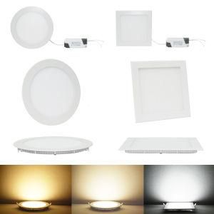 Slim Isolated IP44 One Year Warranty Round LED Surface Mounted Panel Light