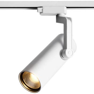 Interior Lighting 20W Commercial Ceiling Lighting Anti-Glare COB LED Track Light
