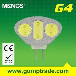 Mengs&reg; G4 4.5W LED Bulb with CE RoHS COB, 2 Years&prime; Warranty (110130052)