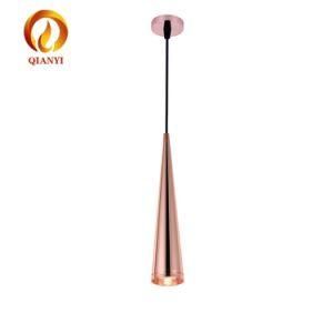New Design Rose Gold Color 5W LED Pendant Lamp