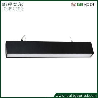 4FT 5FT Luxury High-End Office Pendant Lamp Direct &amp; Indirect Hanging LED Panel Light for Conference Room