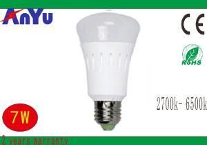 Plastic and Aluminium LED 7W Bulb Light