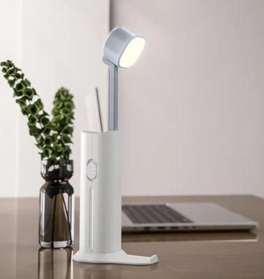 Portable Soft Light Eye-Protection Desk Lamp Emergency Flashlight