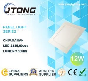 Super Slim 12W LED Panel Light with CE RoHS (SL-12W)