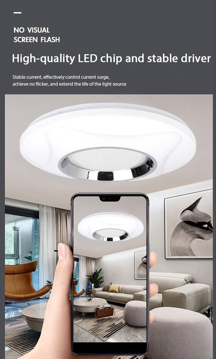 72W 96W Round Bedroom Flower Dining Ceiling Light