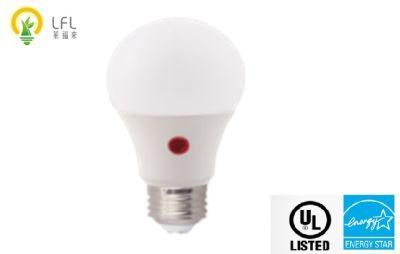 UL Energy Star IR Sensor LED A19 Bulbs 9W Motion Sensor LED Bulbs 9W 800lm