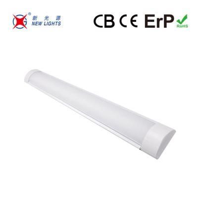 Aluminum Body LED Batten Fixture 20W 40W PC Cover