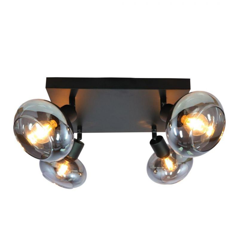 Indoor Plastic E14 Black Bedroom Living Room Hotel LED Ceiling Lightspotlight