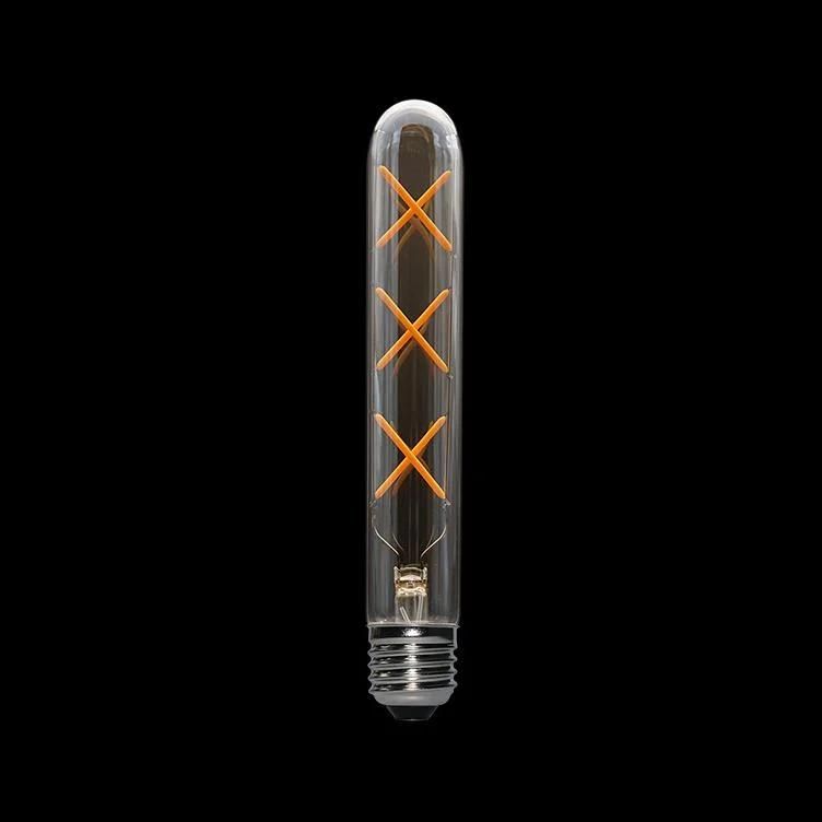 LED Filament Tube Bulb T30 Tubular Bulb Edison Antique Style Decorative Vintage Lamp