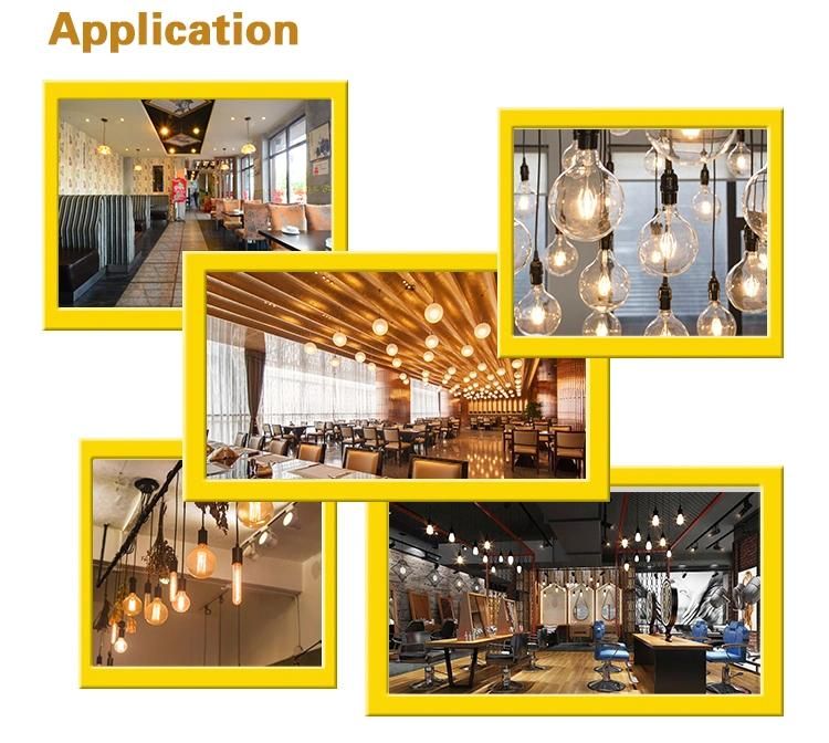 G95 4W LED Filament Bulb Lights with Ce E27
