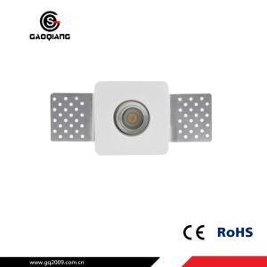 2018 New Design Single LED Plaster Downlight Gqd8048