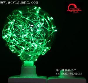 Green LED Star Bulbs Copper Wire Special Material G125 Colorful Bulb