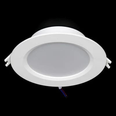 5W High Quality Motion Sensor Plastic Body Recessed SMD LED Down Light Downlight for Corridor Room Reception Store