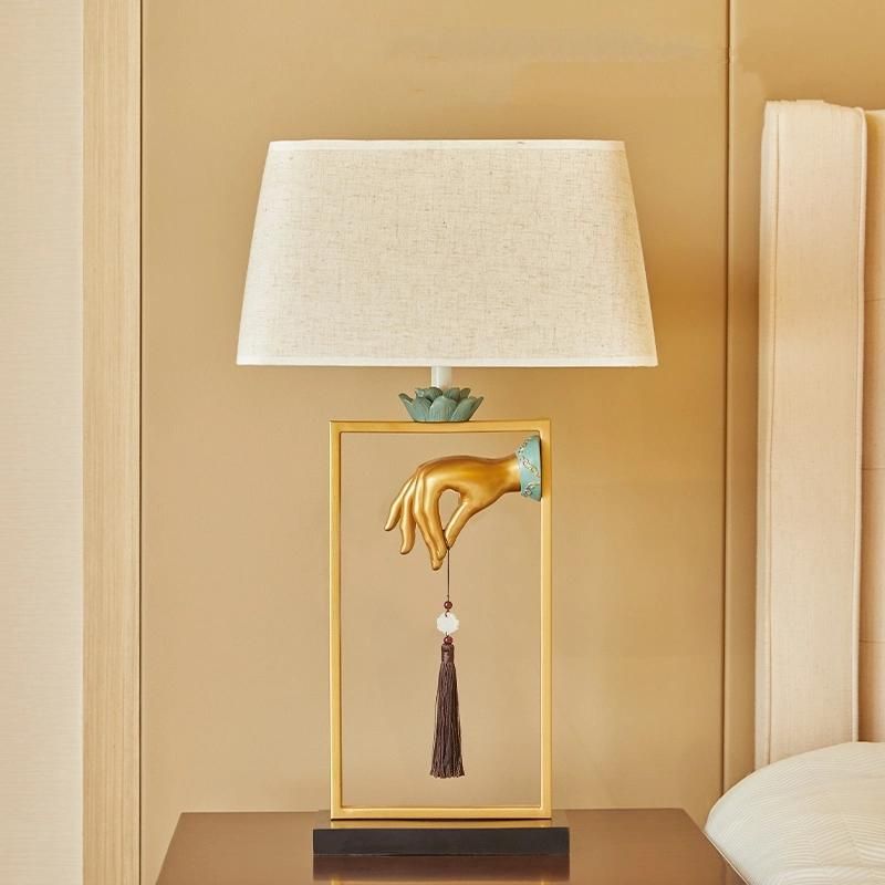 Classical LED Bedside Lamp Bedroom Chinese Table Lamp (WH-MTB-114)