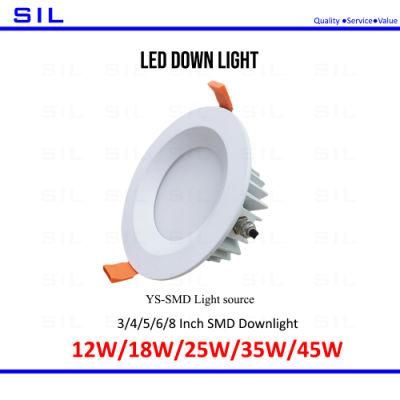 Factory Cheap Price Recessed LED Ceiling Panel Down Lights 10W 12W LED Downlight