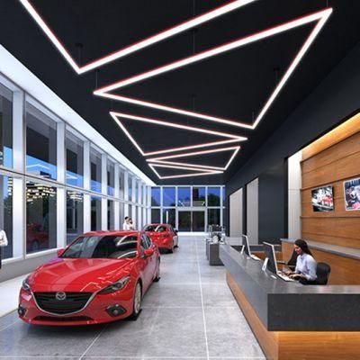 Commercial Office Building Flexible LED Bar Fixture Pendant Linear Light