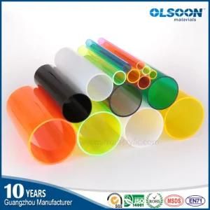 Olsoon Hot Sale Threaded Acrylic PMMA Tube