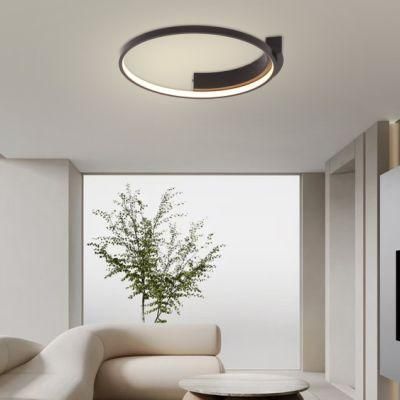 Masivel Factory Modern Indoor Round Hollow Lighting Acrylic Cover Super Thin 20mm Dimmable Ceiling Light for Decoration