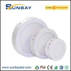 Guzhen 6W 12W 18W 24W Surface Mounted LED Panel Light