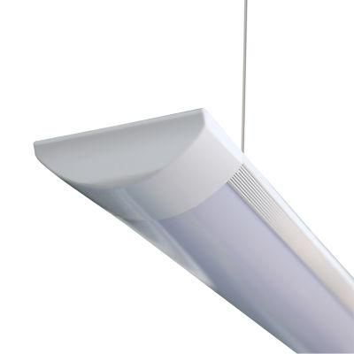 Surface Mounted Aluminium Linear Bar Light Wide Flat Tube LED Intelligent Batten Light