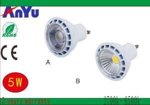 Aluminium COB Spot LED Light 5W Bulb