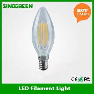 Clear Full Glass E14 2W LED Filament Bulb E12