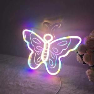 Colorful Decorative USB Table LED Neon Light Signs for Children