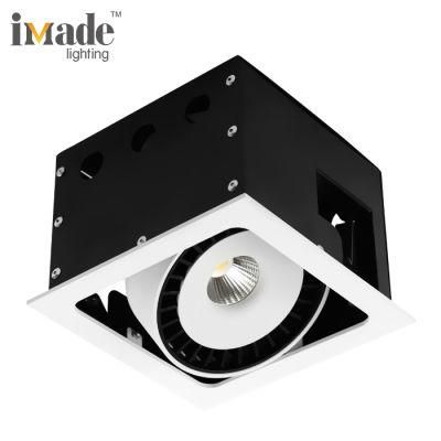 Show Room Hotel LED Light Adjustable Spotlight Grille Light