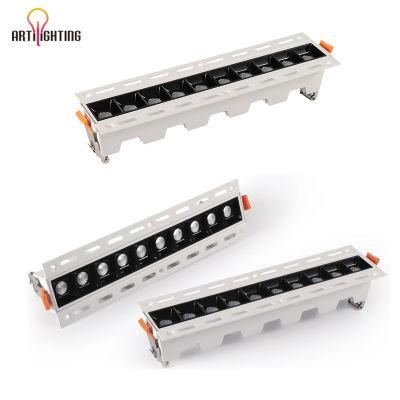 10W 20W 30W Grill Frameless Lights Linear Lightings Wholesale Fire Rated LED Downlights
