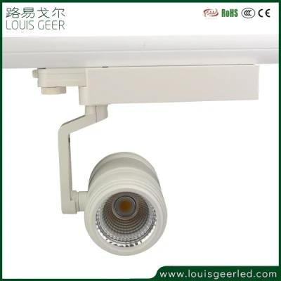 Aluminum Housing Surface Round Home Shop Office 15W 20W 25W 30W Spotlight LED Track Light