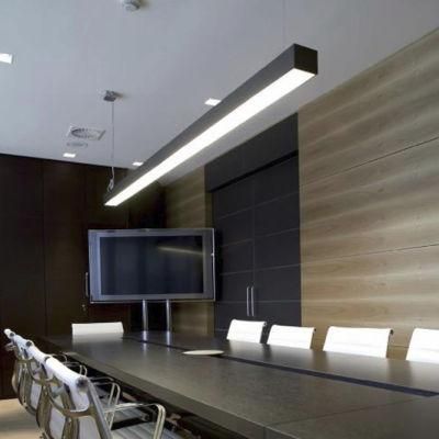 DIY Style LED Linear Suspended Light Pendant Square Lighting Fixtures with Non Flickering Driver