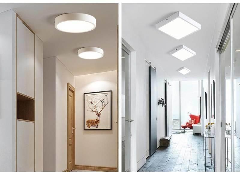 9-24W Aluminum Ceiling Lamp LED Panel Light Indoor Lighting