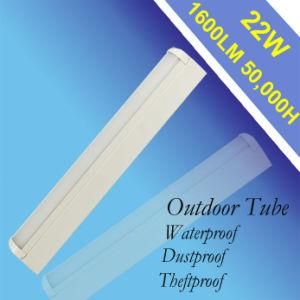 22W Outdoor LED Tube Kit Waterproof, Dustproof, Theftproof