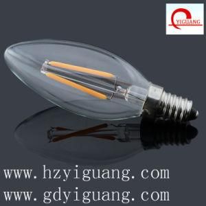 Warm White UL cUL C35 Filament LED Light