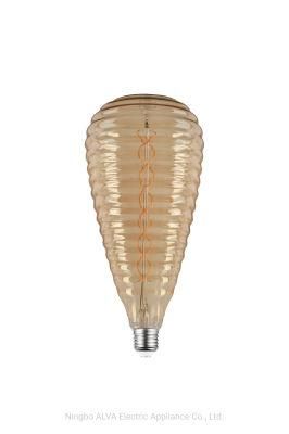LED Bulb Lamp COB 4W Glass Filament Decoration Sg80X