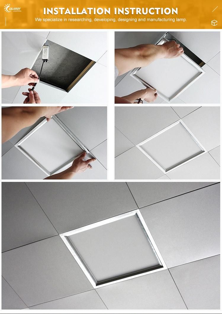 2022 Warm White 600X600 Intelligent Dimmable LED Panel Light