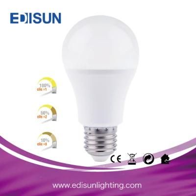 A60 7W 9W 12W 15W 3 Step Dimmable LED Bulb