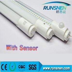 T8 LED Tube SMD2835/3014 1700lm 18W PIR Seneor, Tube with Sensor with CE RoHS