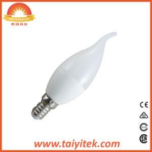 E14/E27/B22 LED Candle Shape Bulb 2700K-6500K