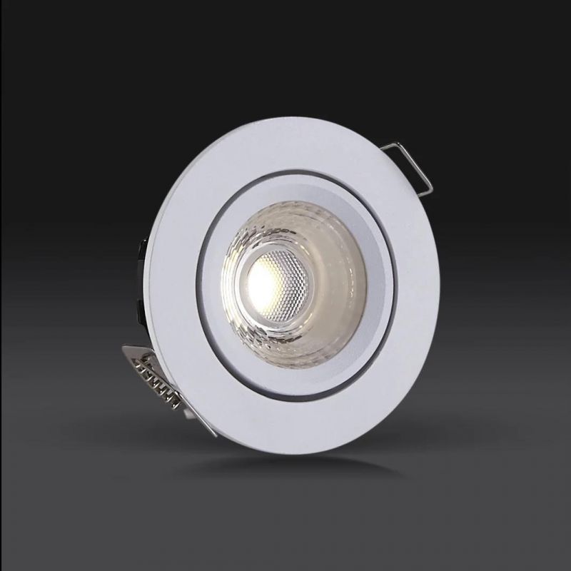 R6018 6W 650lm Aluminum Commercial Interior LED Down Light Small Downlight