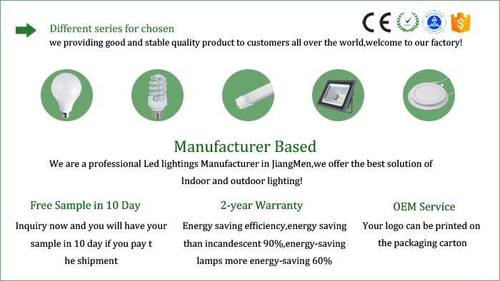 PBT Fireproof 3 Years Warranty 3/5/7/9W LED Candles Bulb