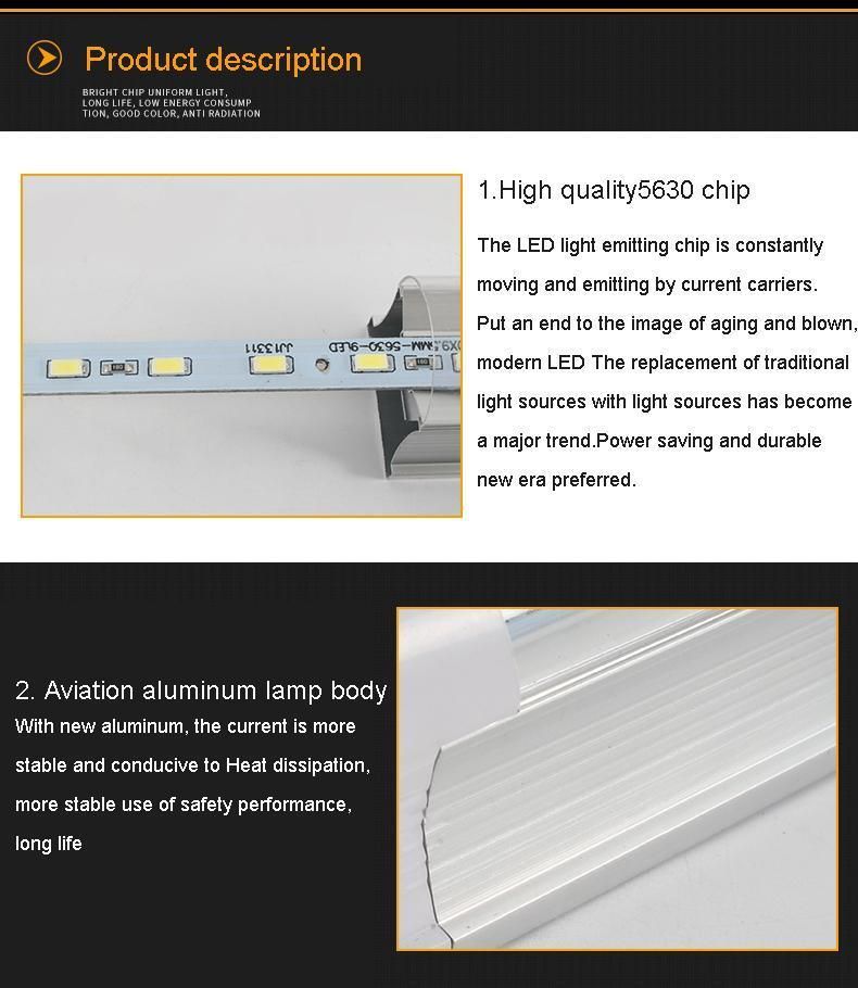 Hot Selling 5W DC 12V T8 LED Tube Light