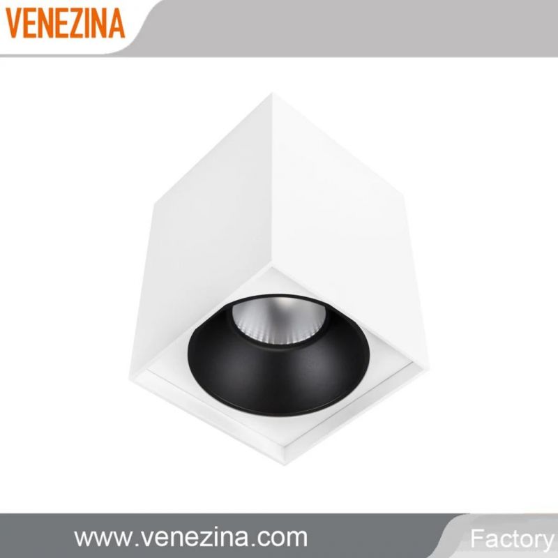 IP44 Surface Mounted LED Down Light 15W/20W/25W Square Ceiling Mounted COB LED Downlight