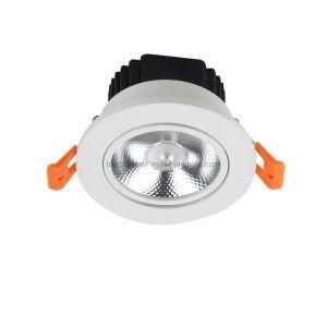 12W Ww/Cw/Nw Aluminium Recessed LED Downlight