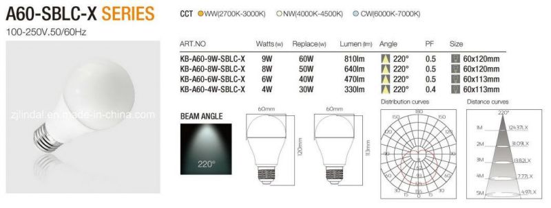 A60 LED Light Bulb (Economic type)