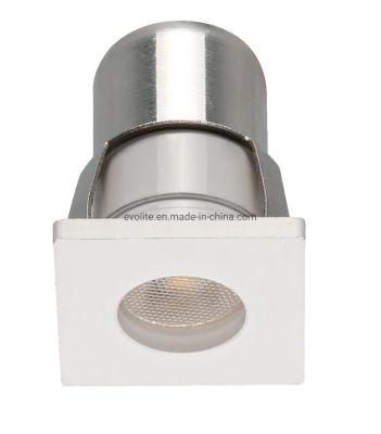 High Quality Cut out 20mm Mini LED Spot Light 2 Watt Mini Down Light