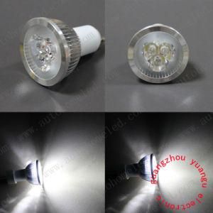 Dimmerable GU10 Spotlight 3W 6W Home LED Bulb Light with CE RoHS