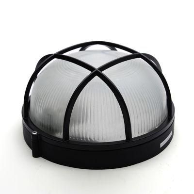 SAA Outdoor Plain Round Diecast Bulkhead Wall Light