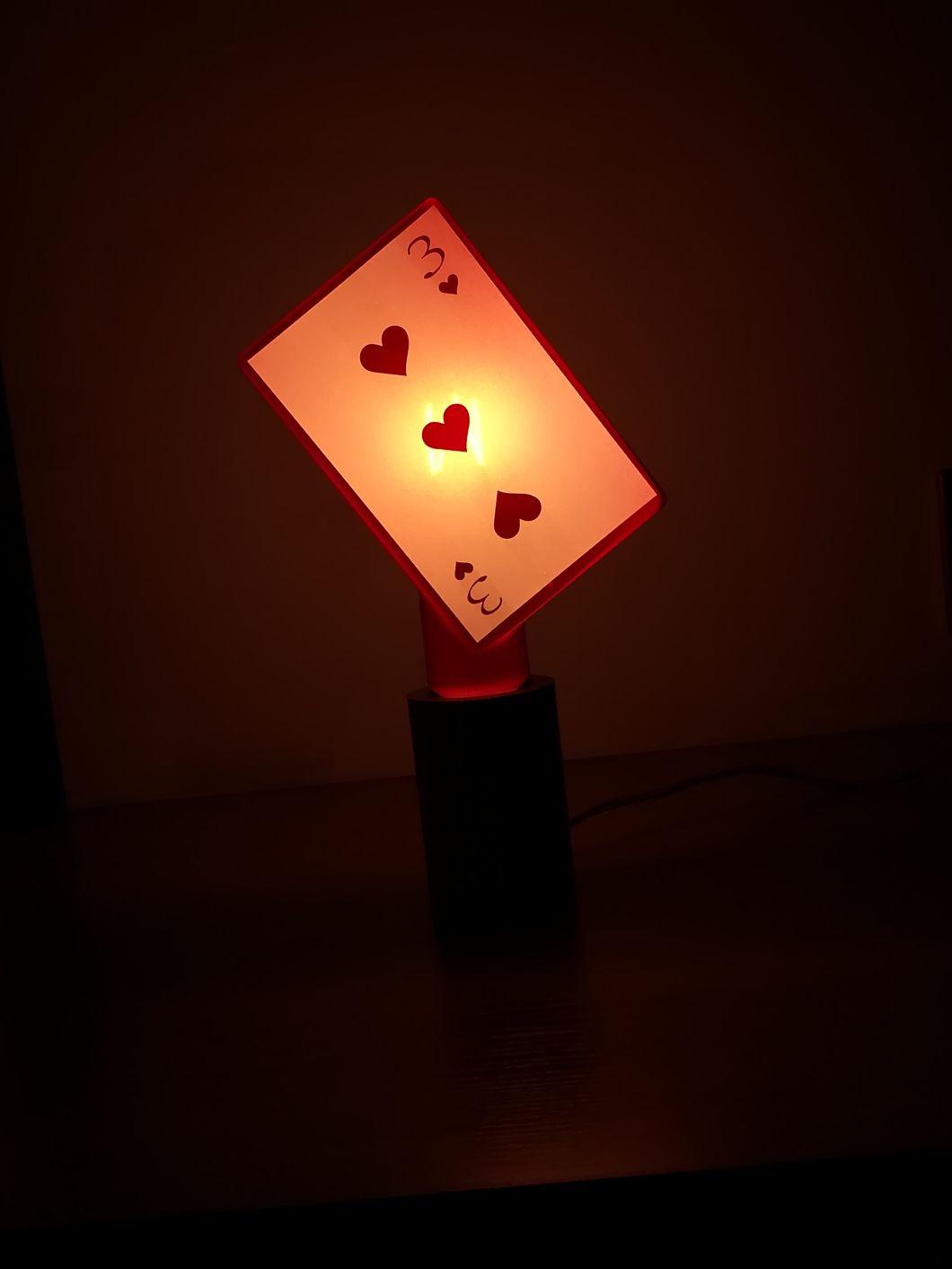 Playing Card Decoration LED Filament Light Bulb