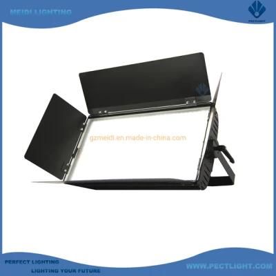 New Super Bright Colorful Rgbww Stage Meeting LED Panel Soft Light with Conference Mode